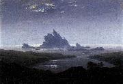 Caspar David Friedrich, Rocky Reef on the Sea Shore